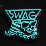 Swag Golf - Powder Blue King of Swag Keychain