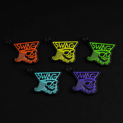 Swag Golf - Powder Blue King of Swag Keychain