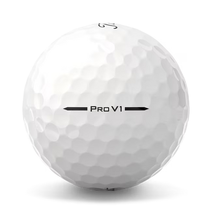 Titleist 2025 Pro V1 Dozen White Golf Balls