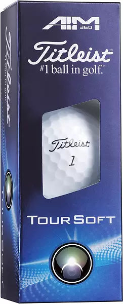 Titleist Tour Soft 360 White 2025 Golf Balls