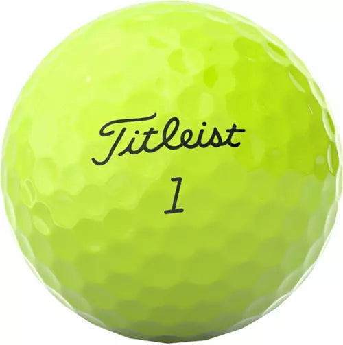 Titleist Tour Soft Yellow 2024 Golf Balls
