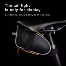 Rhinowalk Small Waterproof Storage Black Tail Rear Pack Reflective -0.8L T604