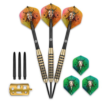 Shot Talisman Steel Tip Darts Set-High Performance Steel 24g