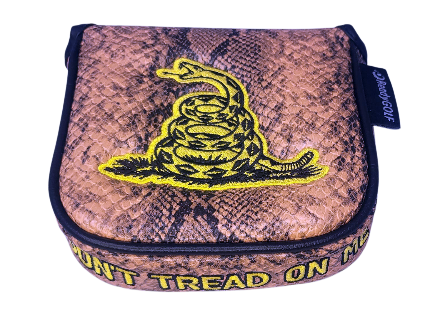 L.A.B. DF3 Embroidered Center-Shafted Putter Cover by ReadyGOLF - Don't Tread On Me