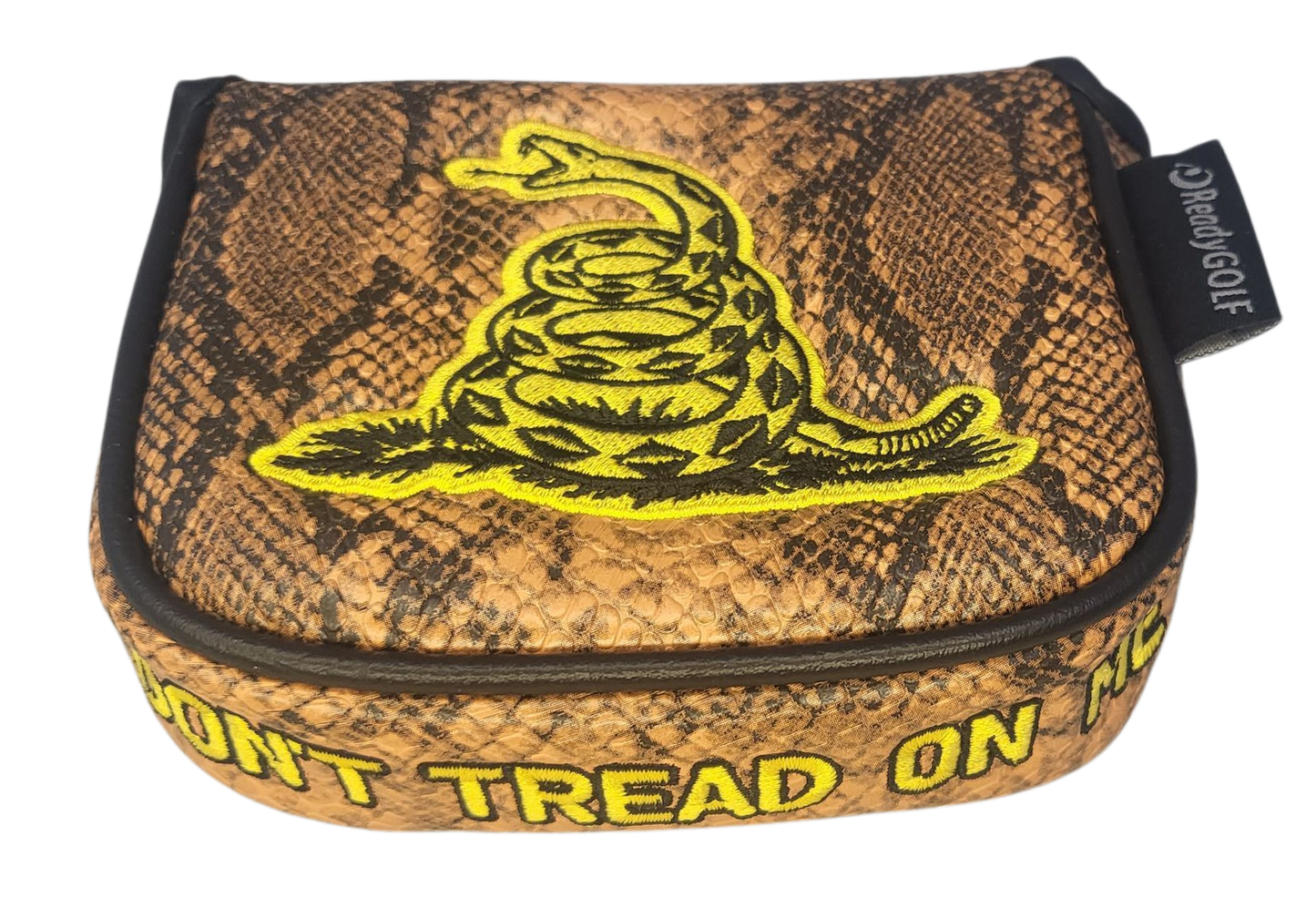 L.A.B. Mezz/Max/OZ Embroidered Center-Shafted Putter Cover by ReadyGOLF - Don't Tread On Me