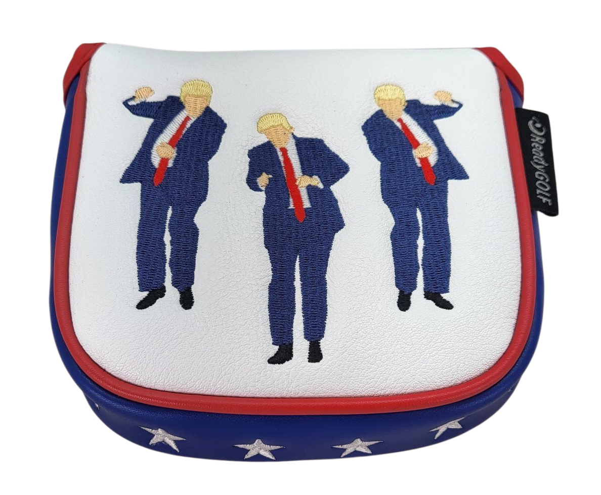 L.A.B. DF3 Embroidered Center Shaft Putter Cover by ReadyGOLF - Trump Birdie Dance