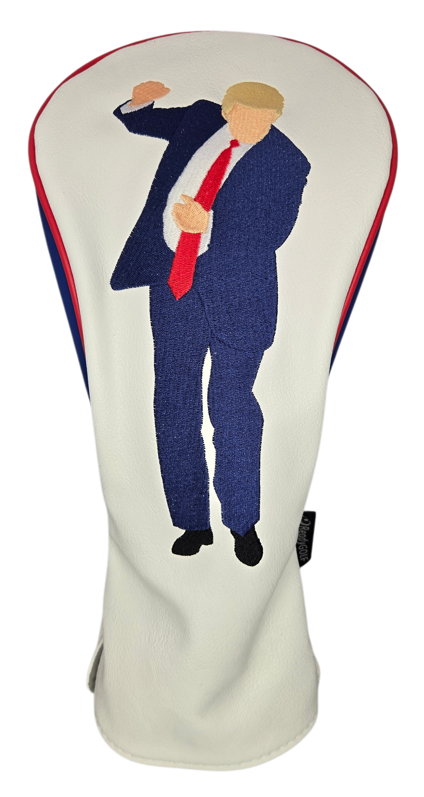 Trump Birdie Dance Embroidered Headcover Set by ReadyGOLF - Driver, Fairway, Hybrid