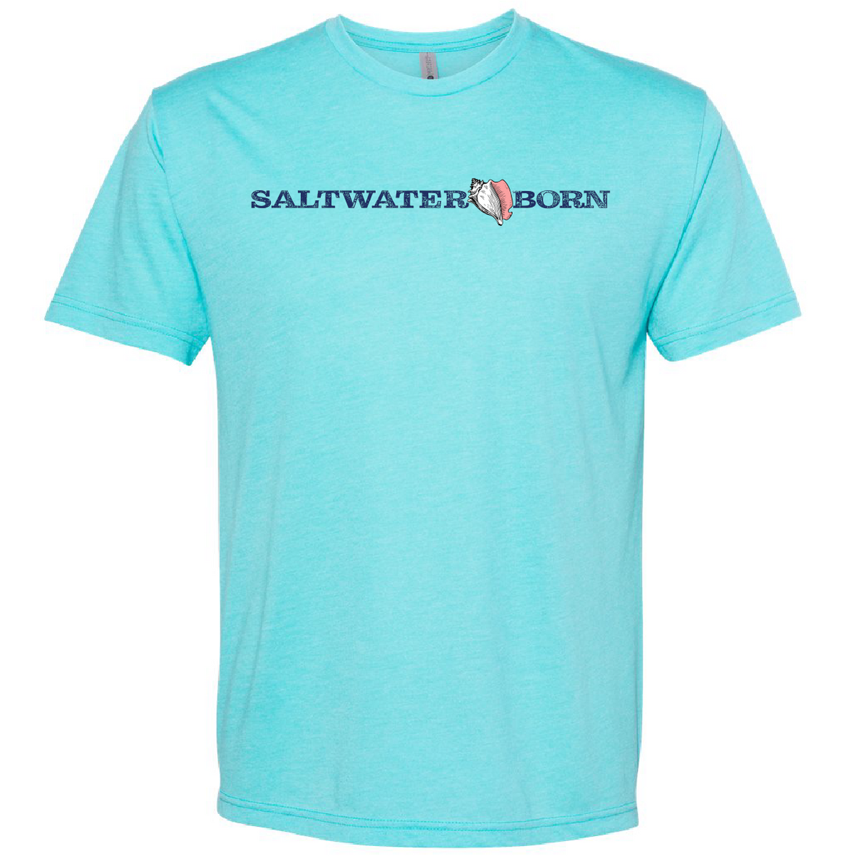Saltwater Born Outer Banks, NC Lighthouse Triblend Tee