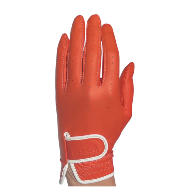 Premium Elongated Golf Gloves - Colored
