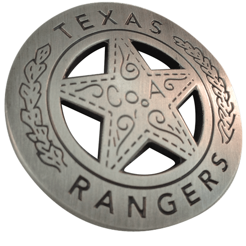 Texas Ranger Star Badge Ball Marker & Hat Clip by ReadyGOLF