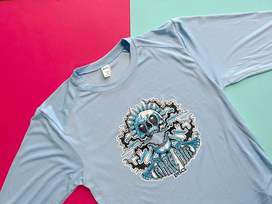 Rare Air Discs Long Sleeve Sun Shirt - RAD Skull