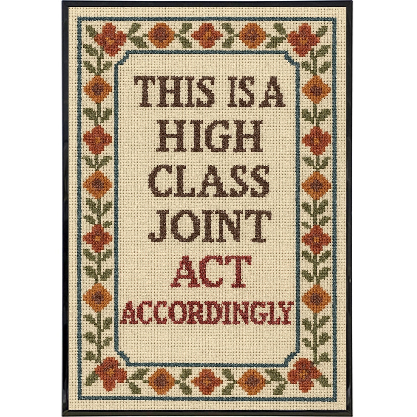 This is a High Class Joint Poster Print