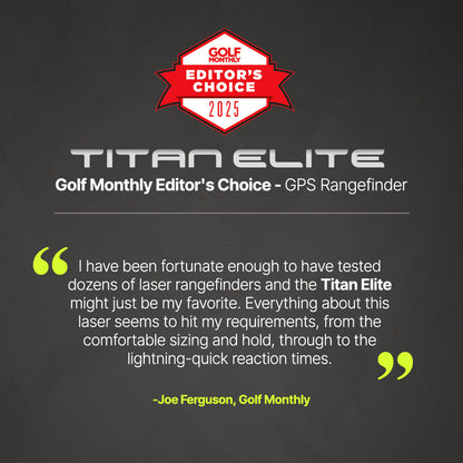 Titan Elite Rangefinder + DUO Speaker Bundle