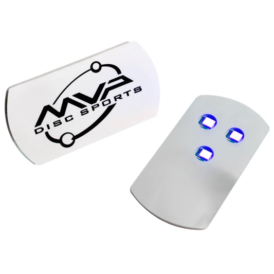 MVP Tri-Lit Blue LED Disc Lights - 10 Pack