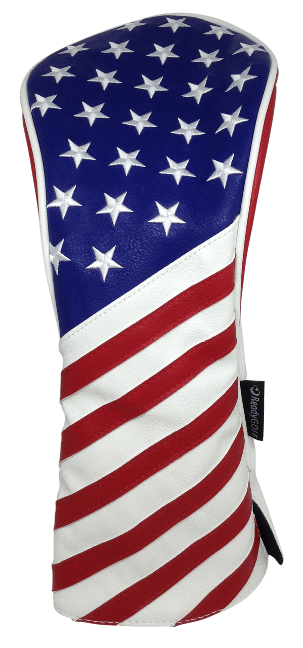 USA Flag Embroidered Driver Headcover by ReadyGOLF