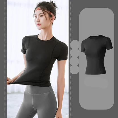 Feel the Flow Women's Yoga T Shirt