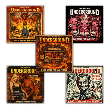 The Original Underground Sticker Bundle