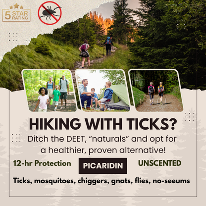 Insect Repellent, Picaridin, Unscented Mistosol + Refill Combo