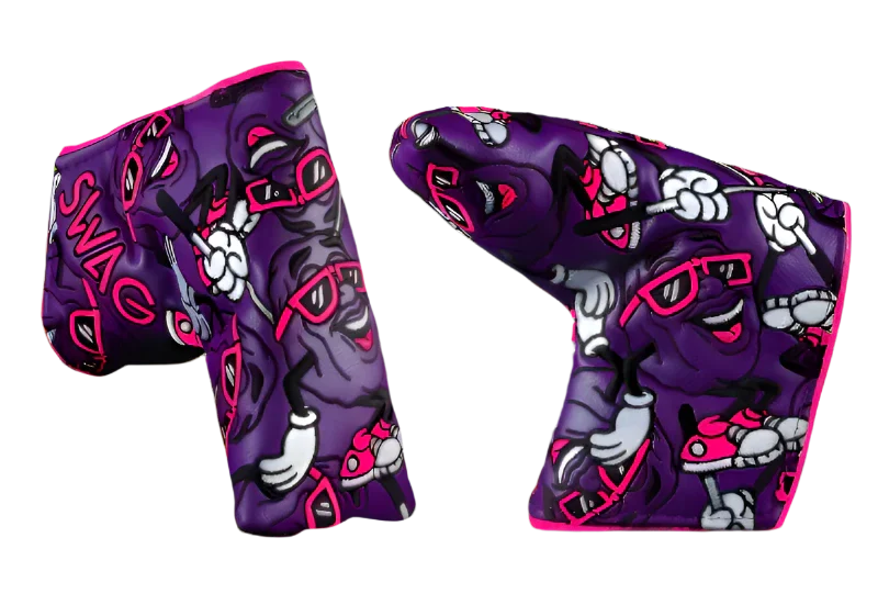 Swag Golf - Raisins *opened* Blade Putter Headcover