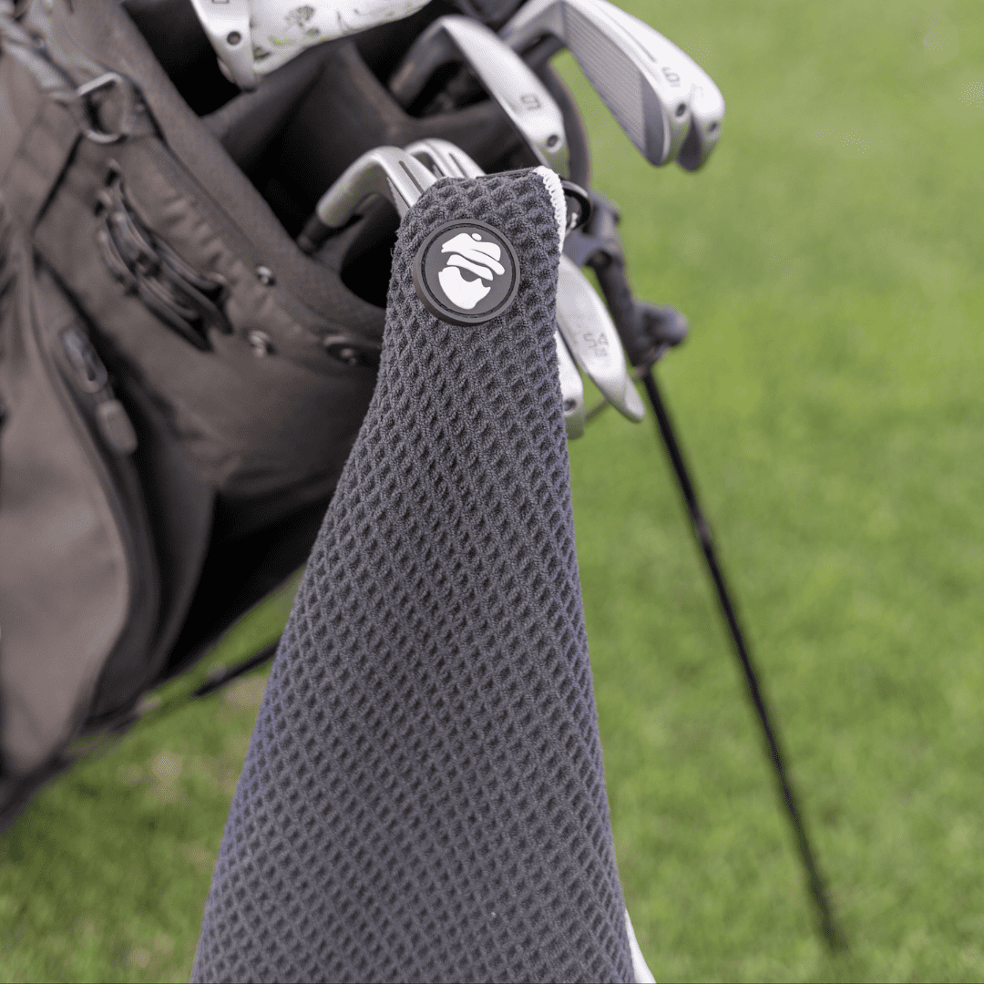 Deluxe Club Cleaning Kit: Pro Golf Club Cleaner, Magnetic Towel & Groove Sharpener