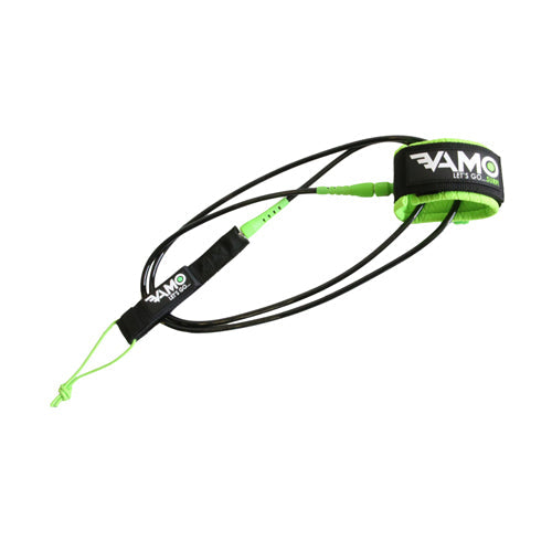 Straight 8' Mid Range Surf Leash - Blue