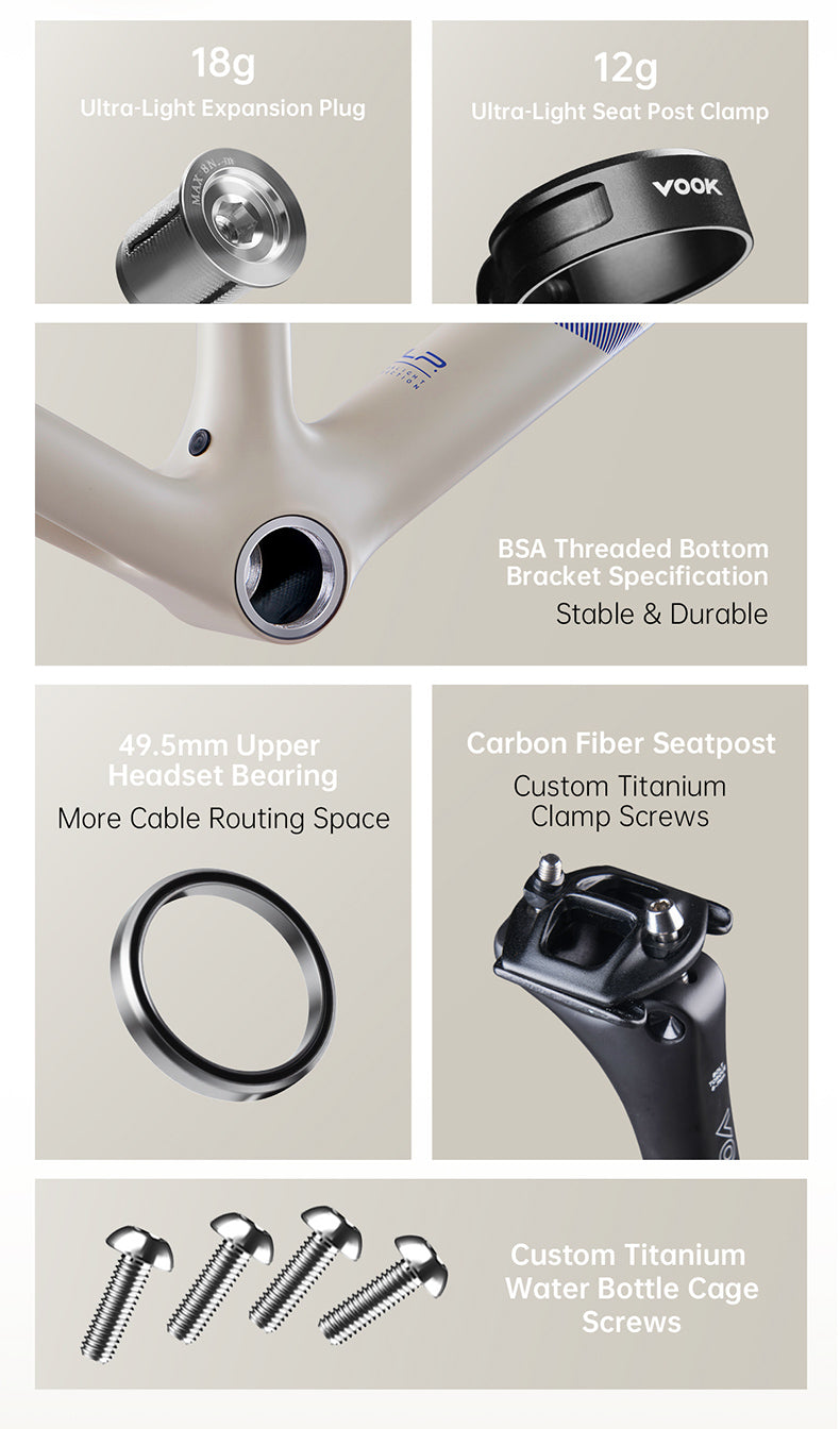 VOOK V8 Carbon Fiber Frame