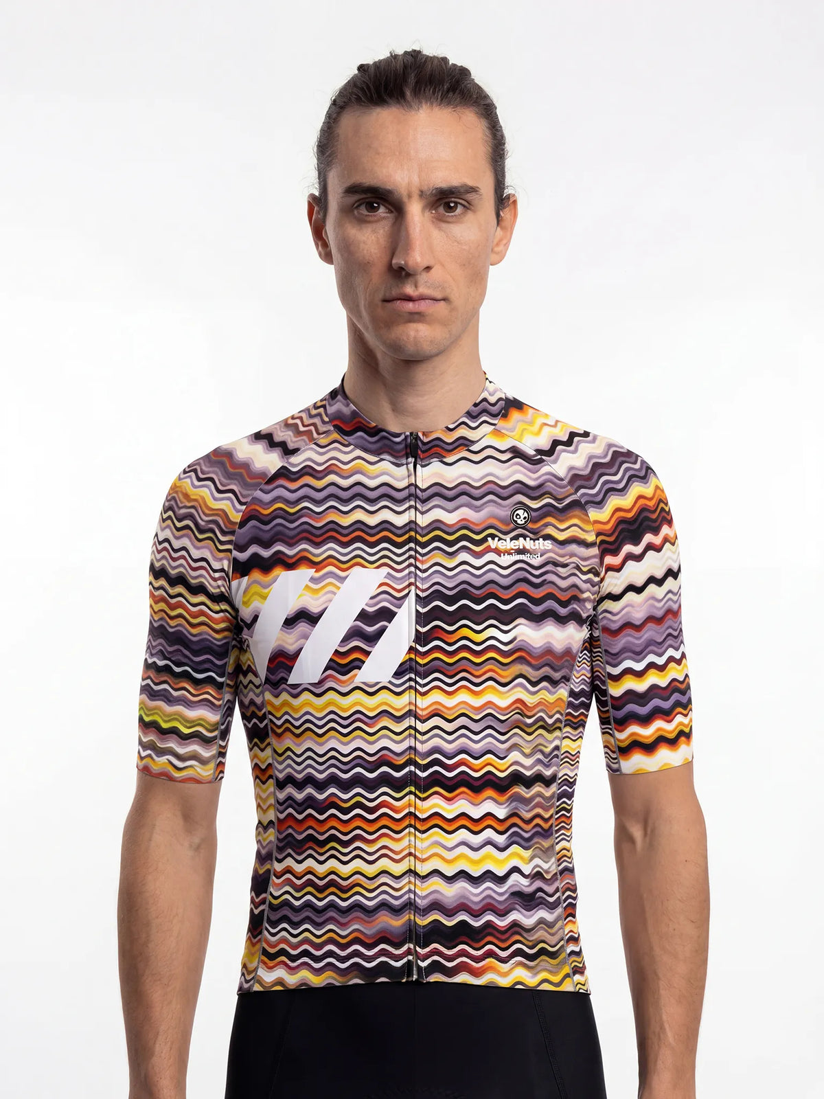 Men's Cycling Jersey Retro Signal