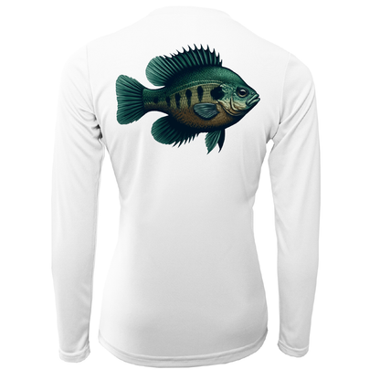 Florida Freshwater Born Bluegill Women's Long Sleeve UPF 50+ Dry-Fit Shirt