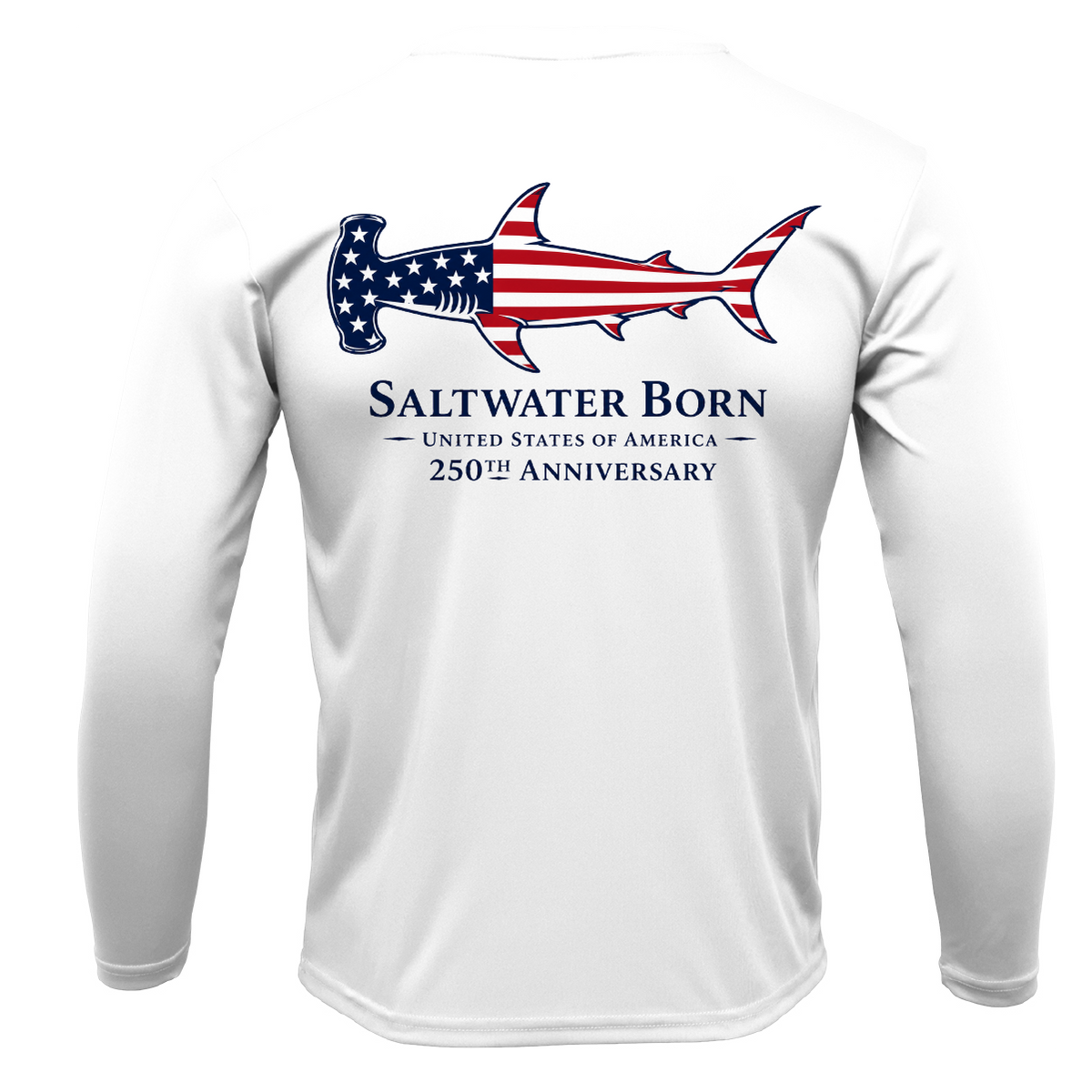 250th Anniversary Hammerhead Men's Long Sleeve UPF 50+ Dry-Fit Shirt