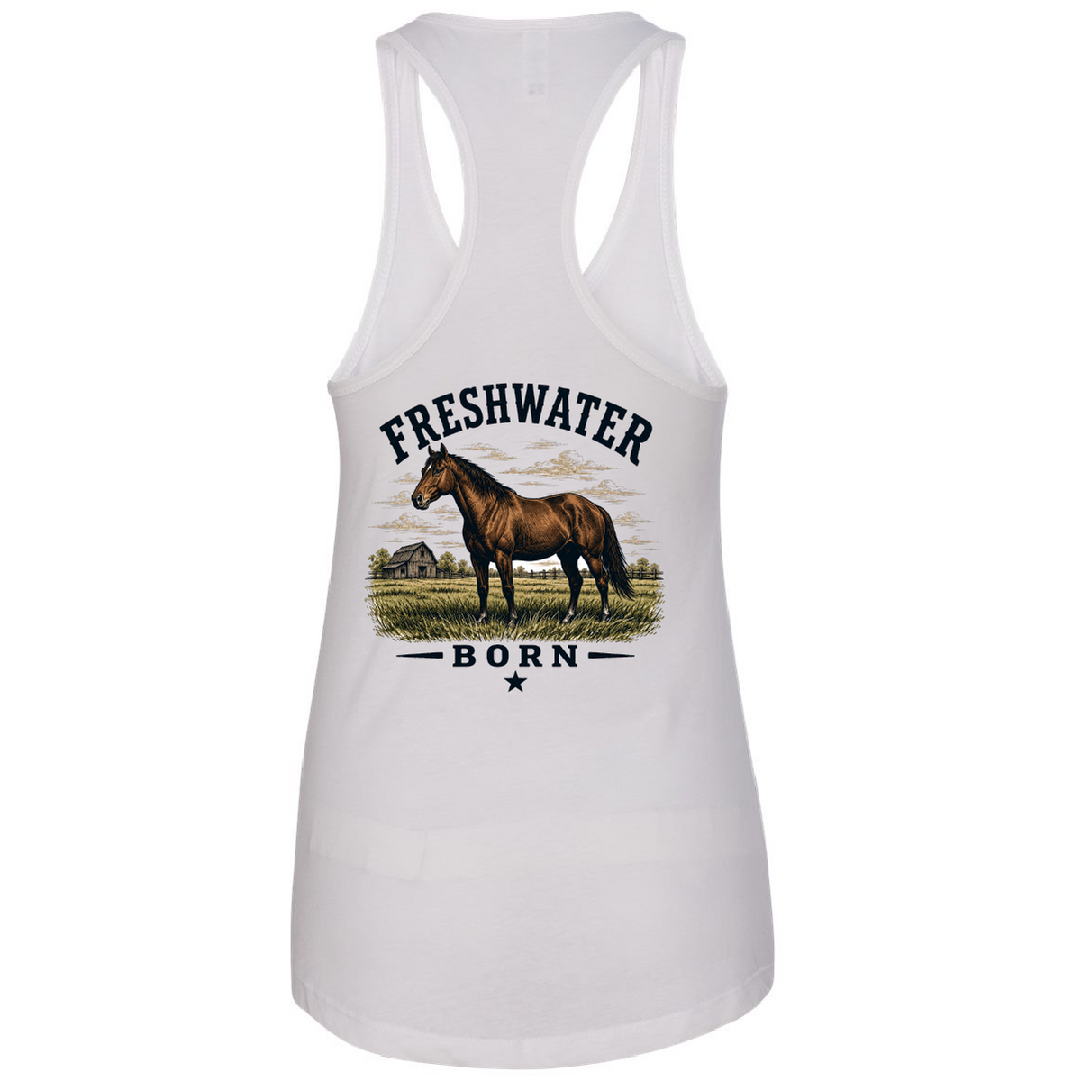 Freshwater Born Ranch Life Women's Tank Top