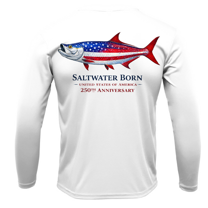 250th Action Tarpon Toddler's Long Sleeve UPF 50+ Dry-Fit Shirt