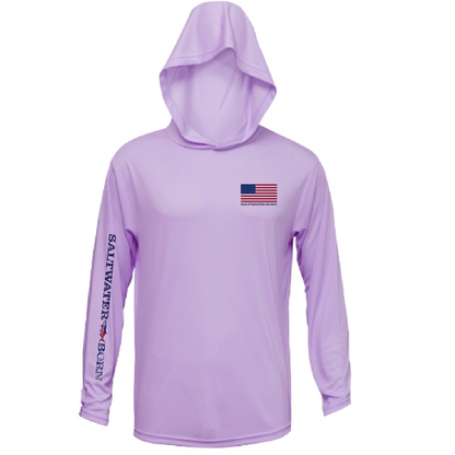 250th Action Tarpon Girl's Long Sleeve UPF 50+ Dry-Fit Hoodie