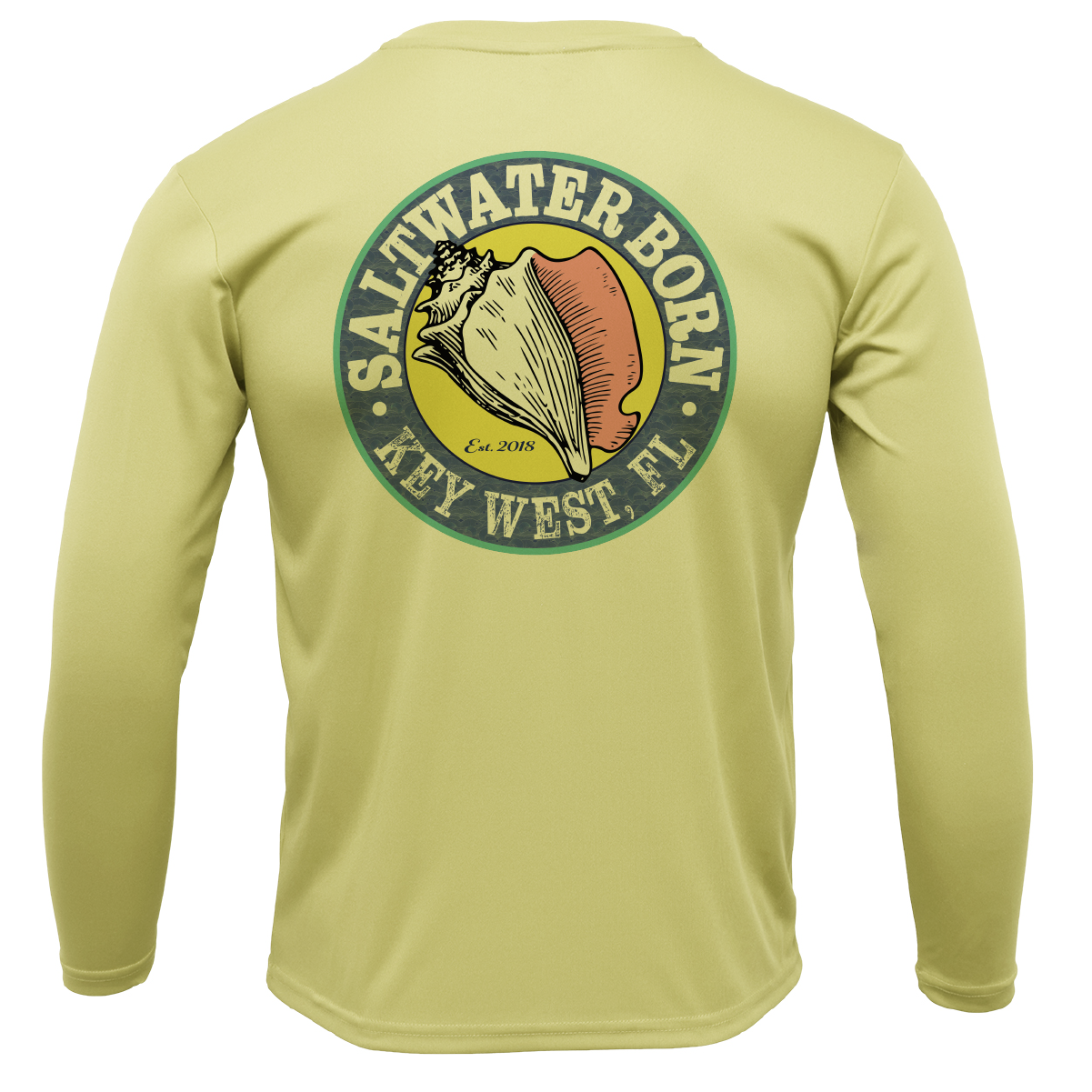 Key West, FL Florida USA Boy's Long Sleeve UPF 50+ Dry-Fit Shirt