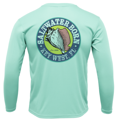 Yellowtail on Chest Long Sleeve UPF 50+ Dry-Fit Shirt