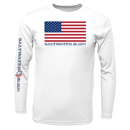 Key West, FL USA Born Long Sleeve UPF 50+ Dry-Fit Shirt