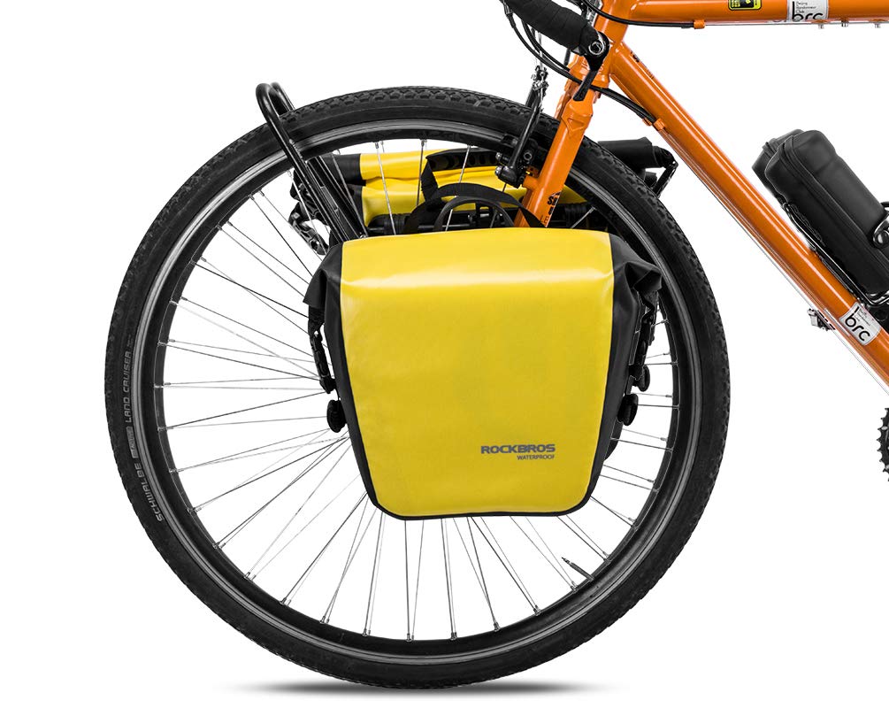 ROCKBROS Front Roller Panniers Bag Sturdy with Handle Shoulder Strap 1 Pair