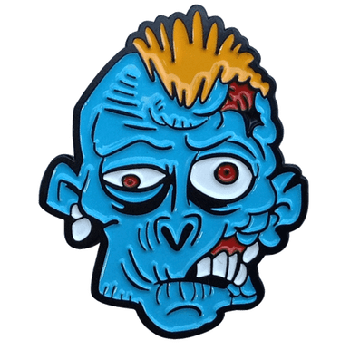 Zombie (Blue) Ball Marker &amp; Hat Clip by ReadyGOLF