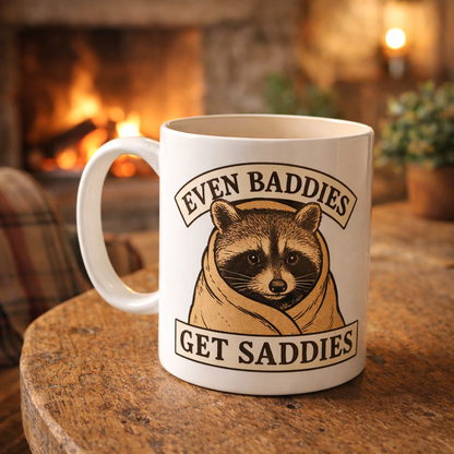 Even Baddies Get Saddies Mug