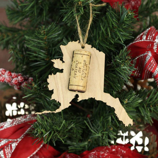 Alaska Wine Cork Holder Ornaments