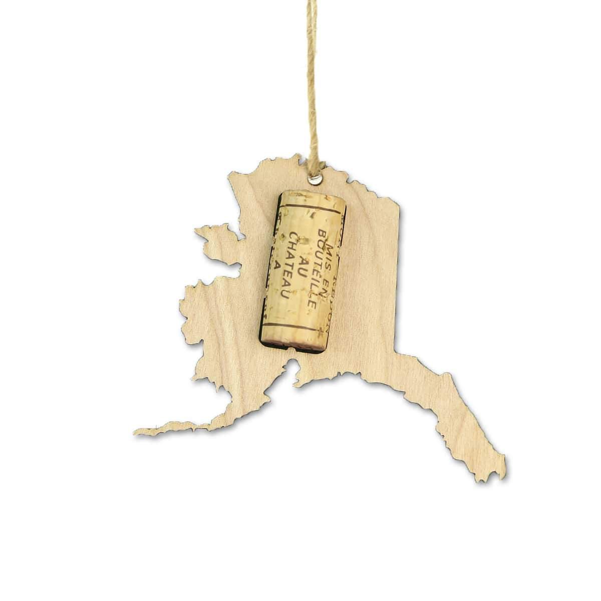 Alaska Wine Cork Holder Ornaments
