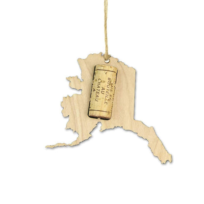 Alaska Wine Cork Holder Ornaments