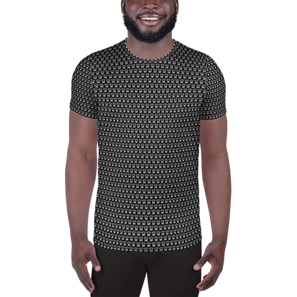 Men's Corona Pattern Shirt (Black)