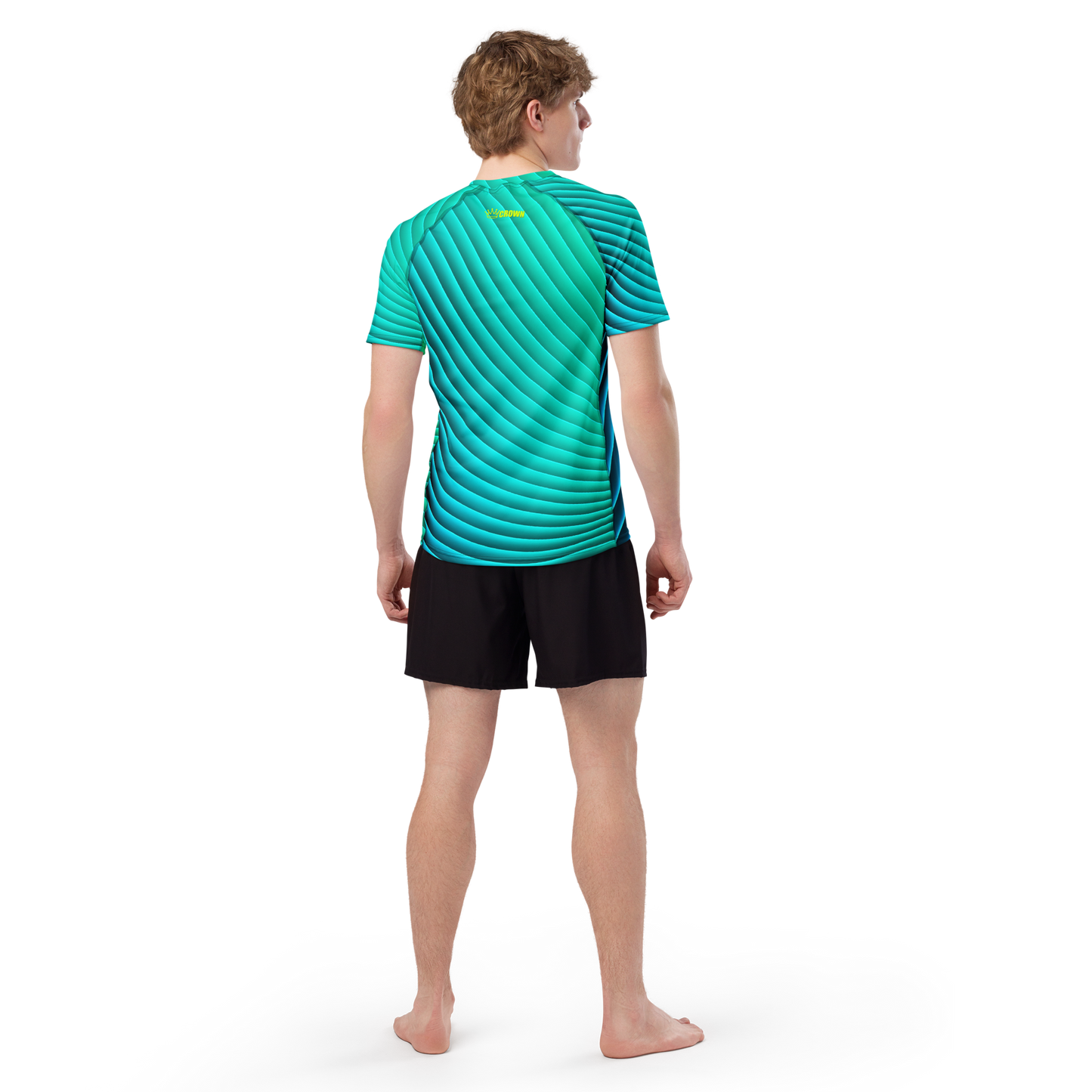CROWN PICKLEBALL - Men's Tourney Shirt (Turquoise)