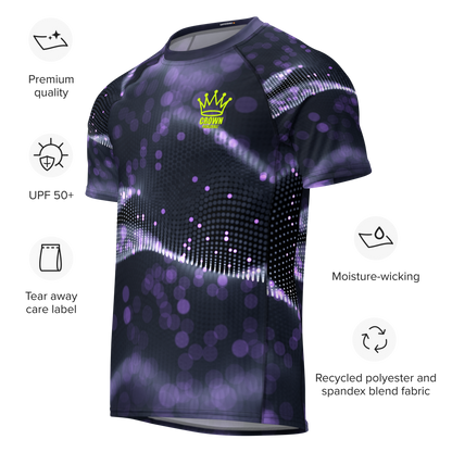 CROWN PICKLEBALL - Men's Tourney Shirt (Purple)