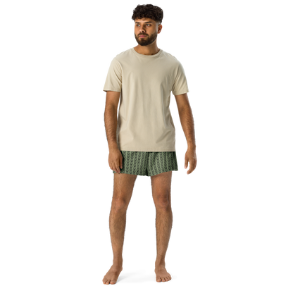 CROWN PICKLEBALL - Logo Pattern Short (Olive)