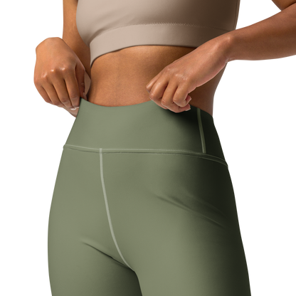 CROWN PICKLEBALL - High-performance Leggings (Olive)