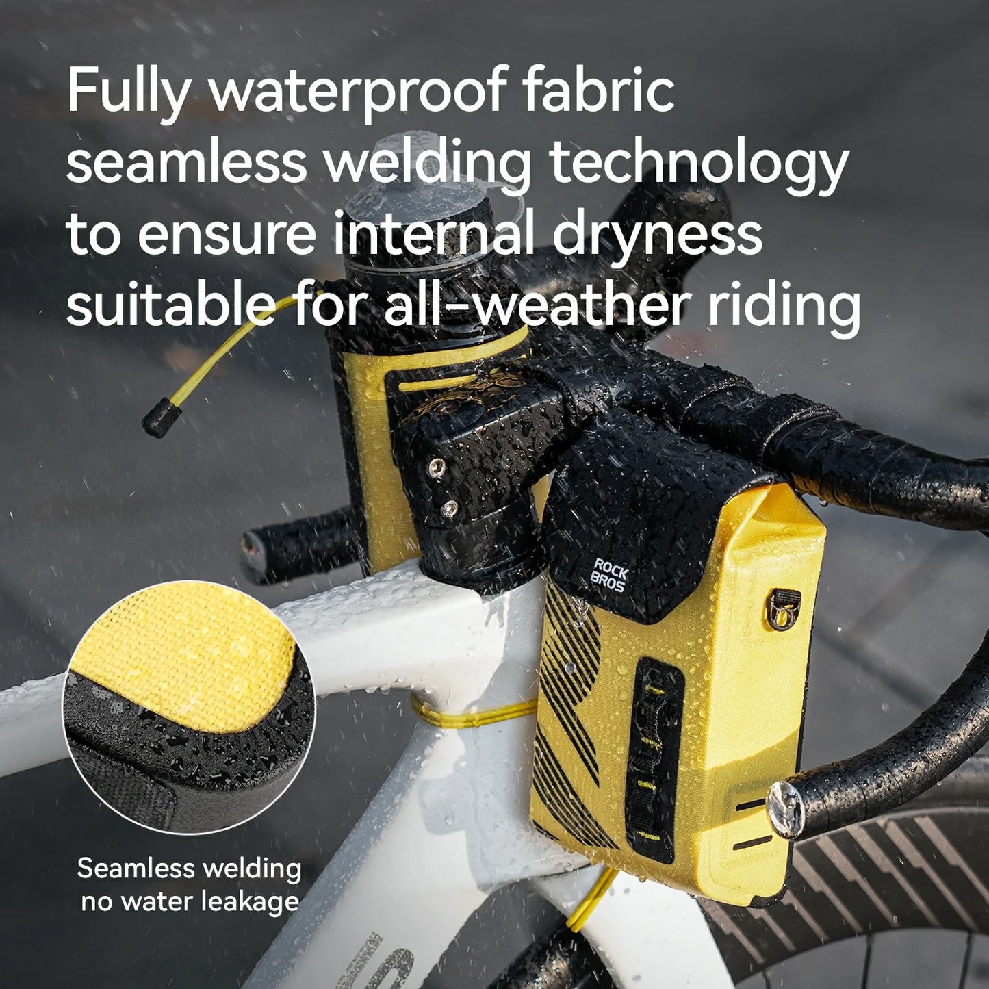 AS-160 100% Waterproof Frame Bag 1.3L