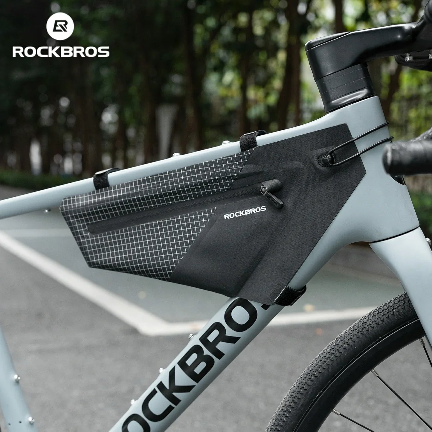 AS-165 100% Waterproof Bike Frame Bag 1.7L