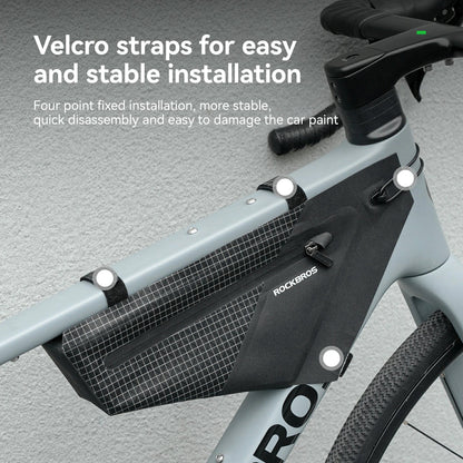 AS-165 100% Waterproof Bike Frame Bag 1.7L