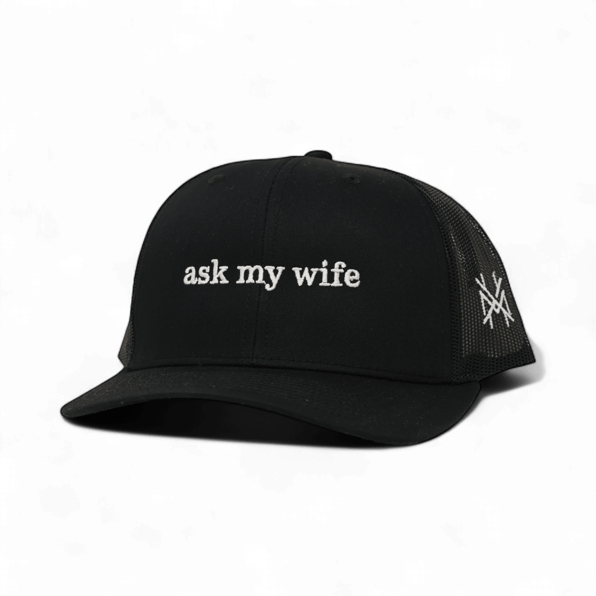 Ask My Wife Snapback Hat